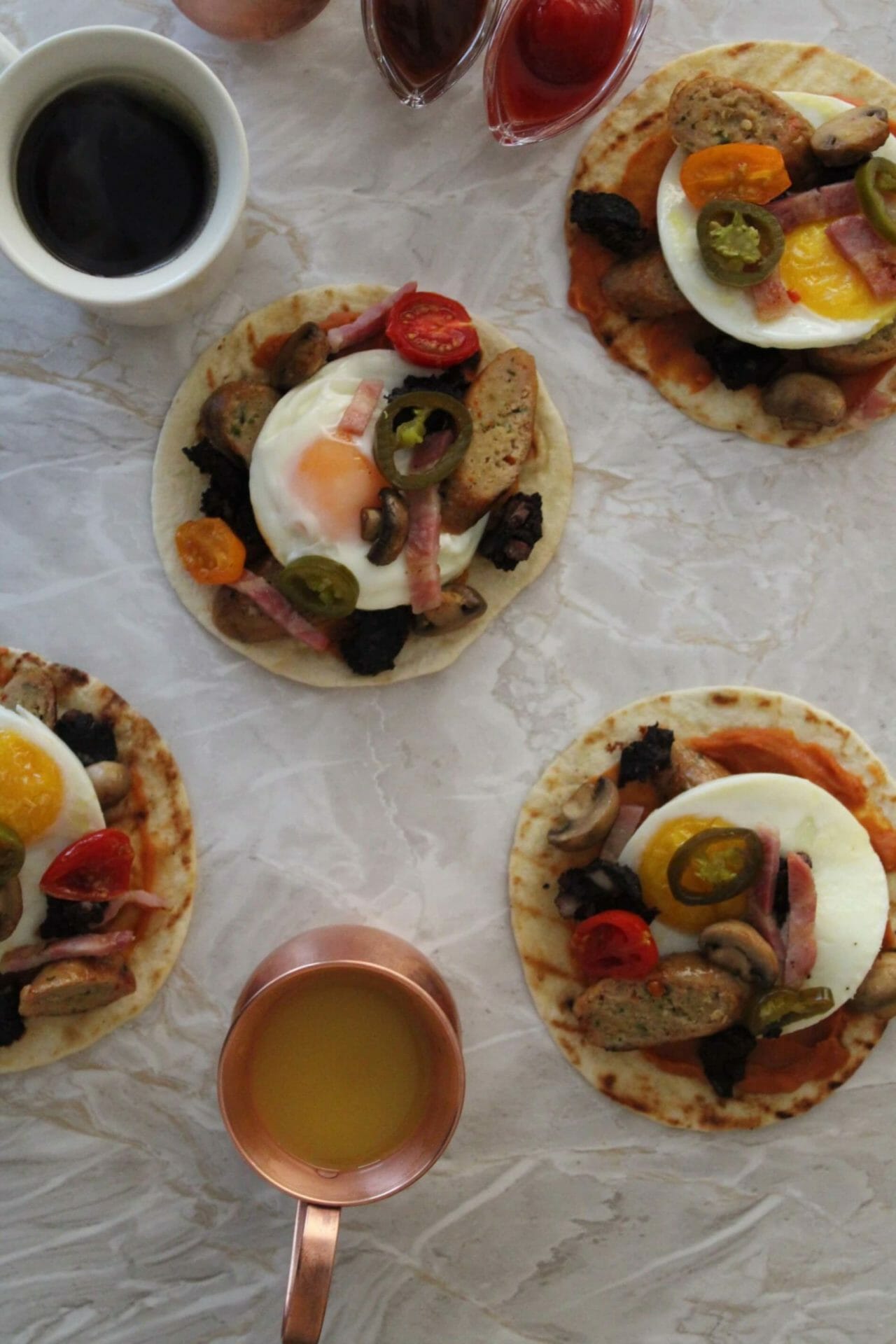 Breakfast Fry Up Taco