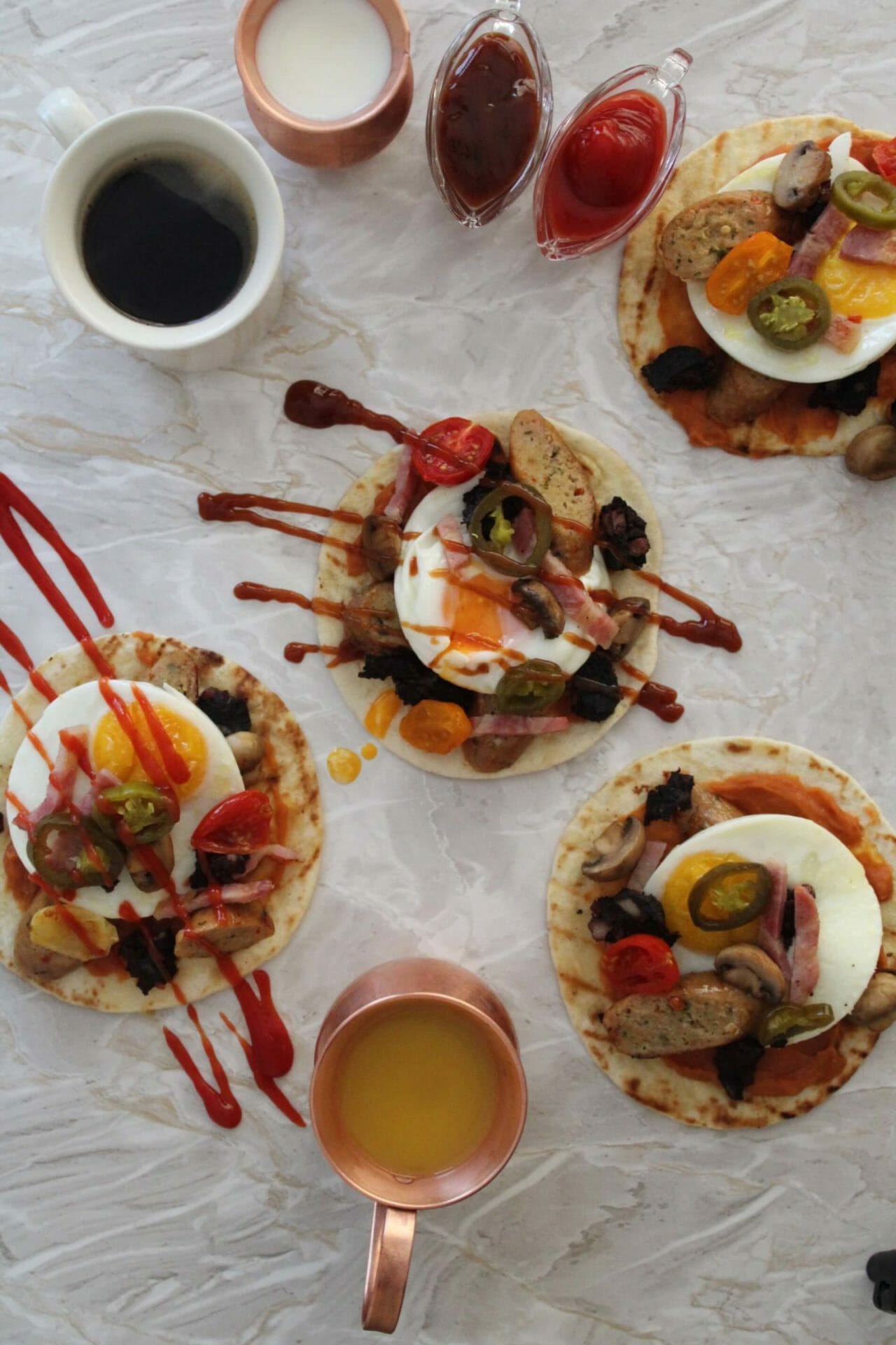 Breakfast Fry Up Taco