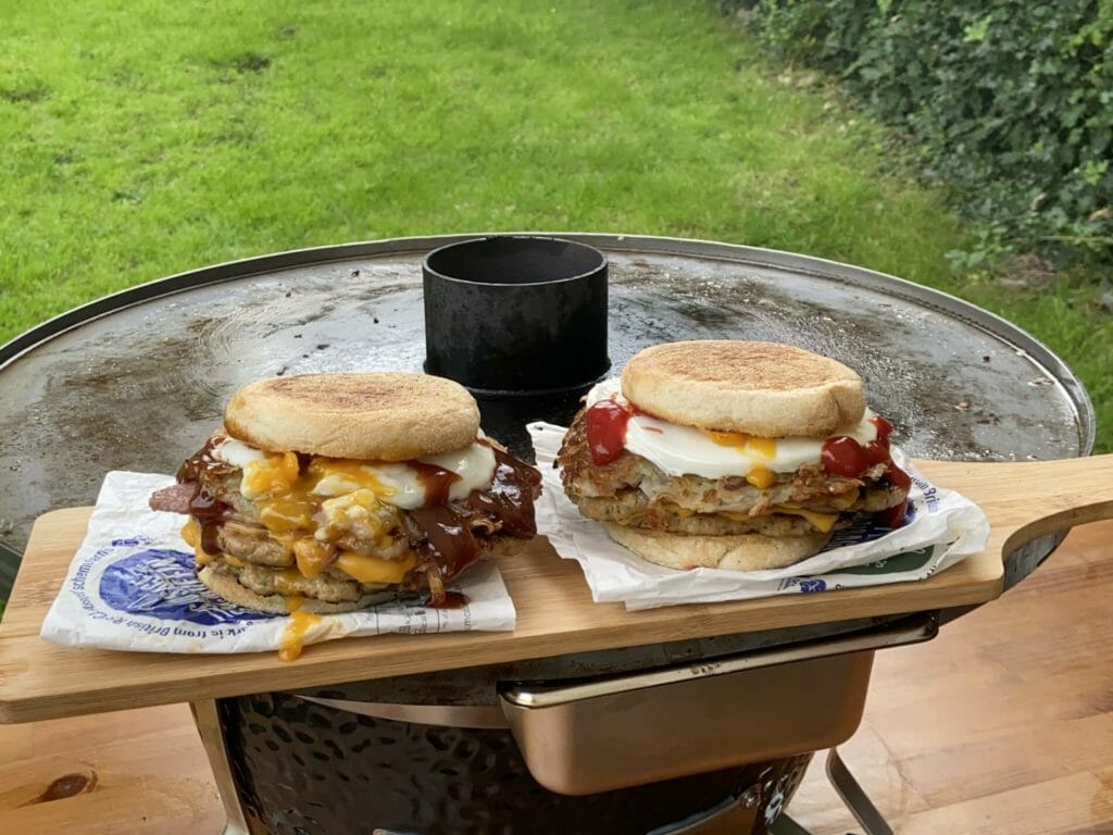 Double Sausage and Egg Muffin