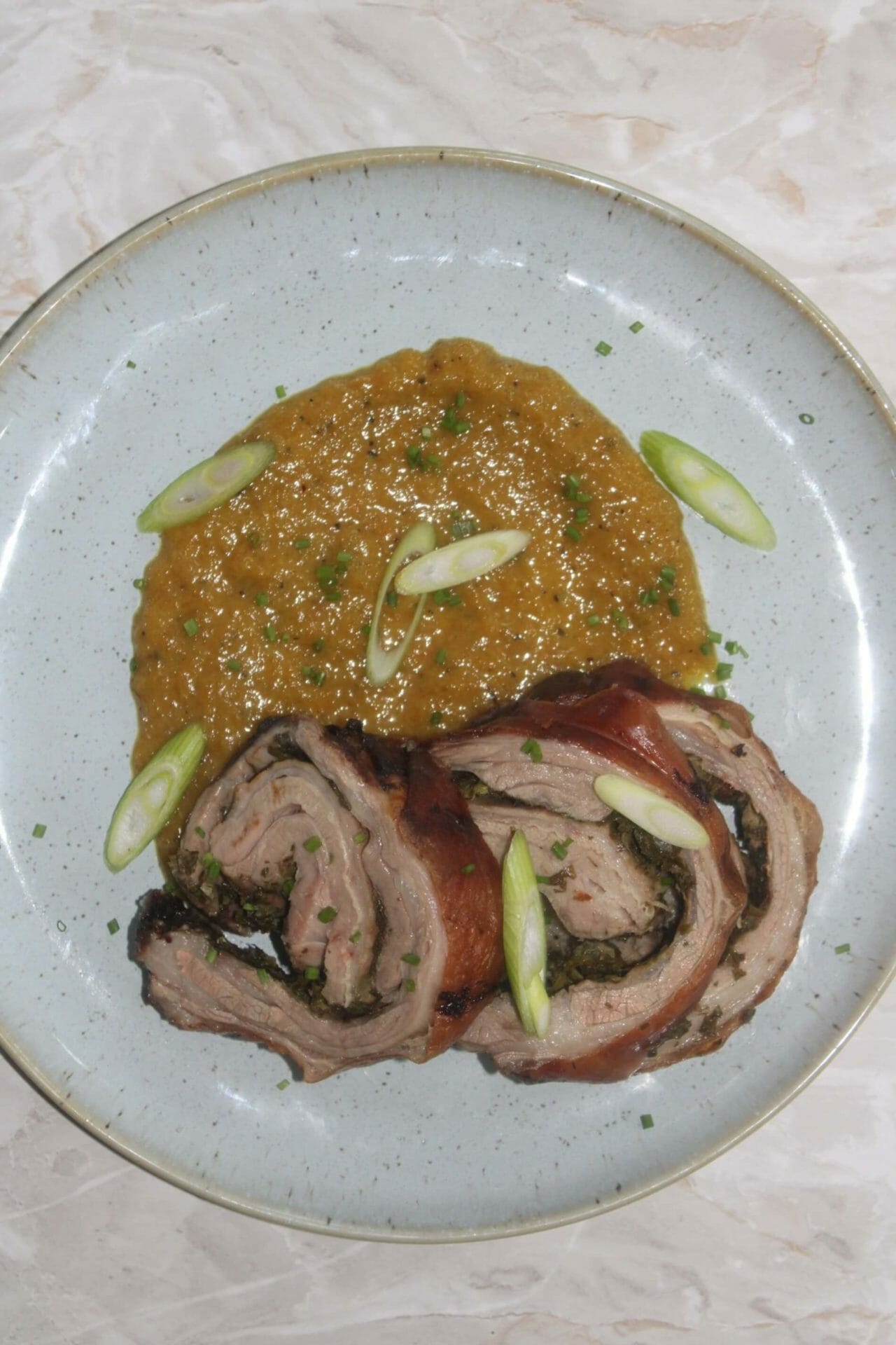 Stuffed Lamb Breast