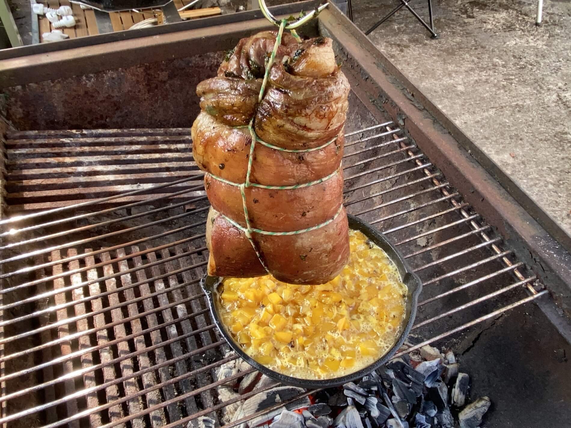 Stuffed Lamb Breast