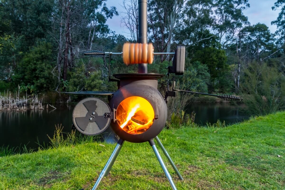 Ozpig with Rotisserie