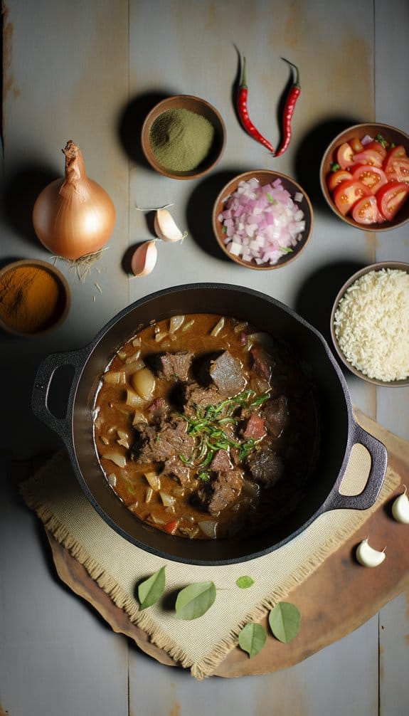 Balinese BBQ beef casserole