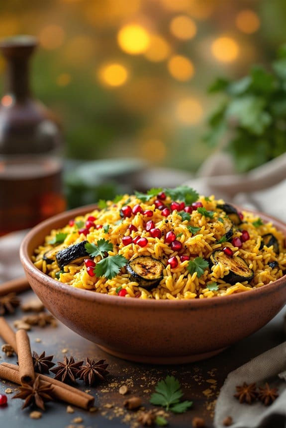 barbecue grilled vegetable biryani ingredients