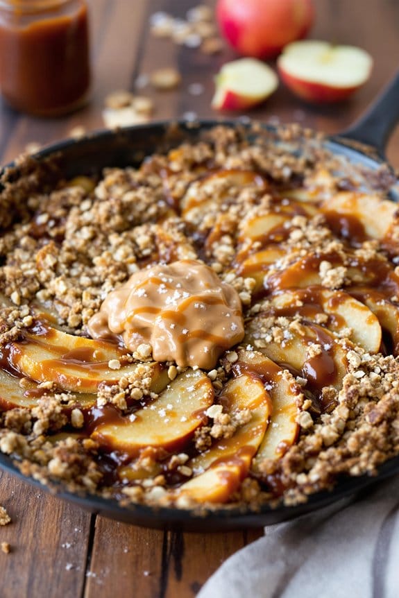 barbecue peanut butter crumble
