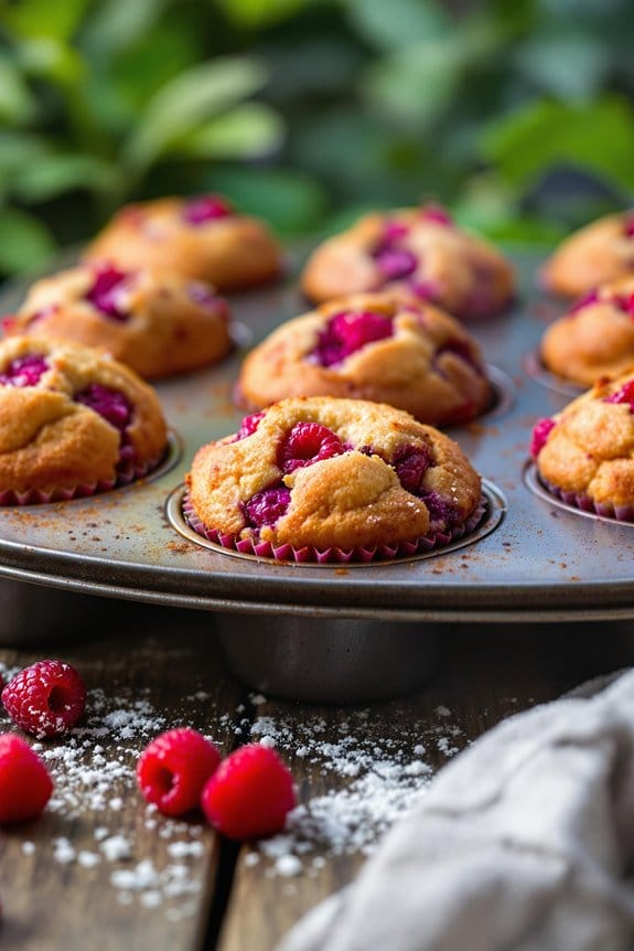 barbecue vegan berry muffins