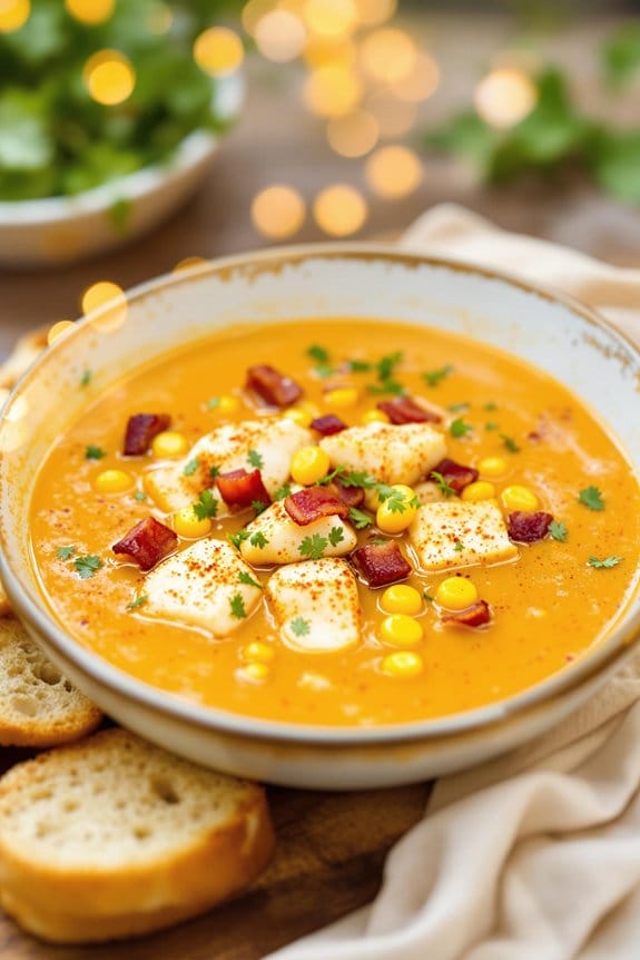bbq flavoured cod chowder ingredients