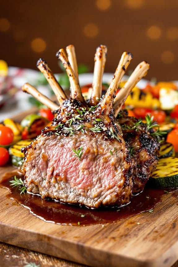 bbq garlic rack perfection