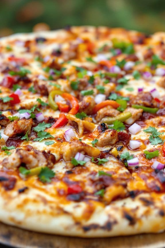 bbq granny's upside down pizza