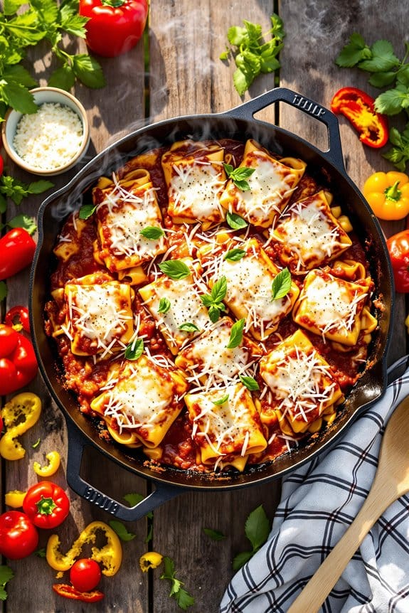 BBQ Inside-Out Manicotti Recipe