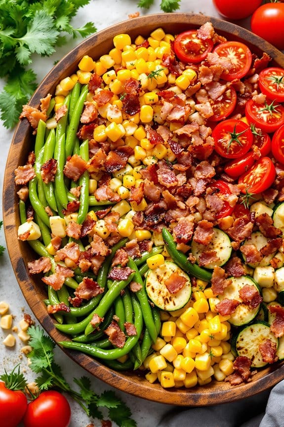 bbq summer garden bowl