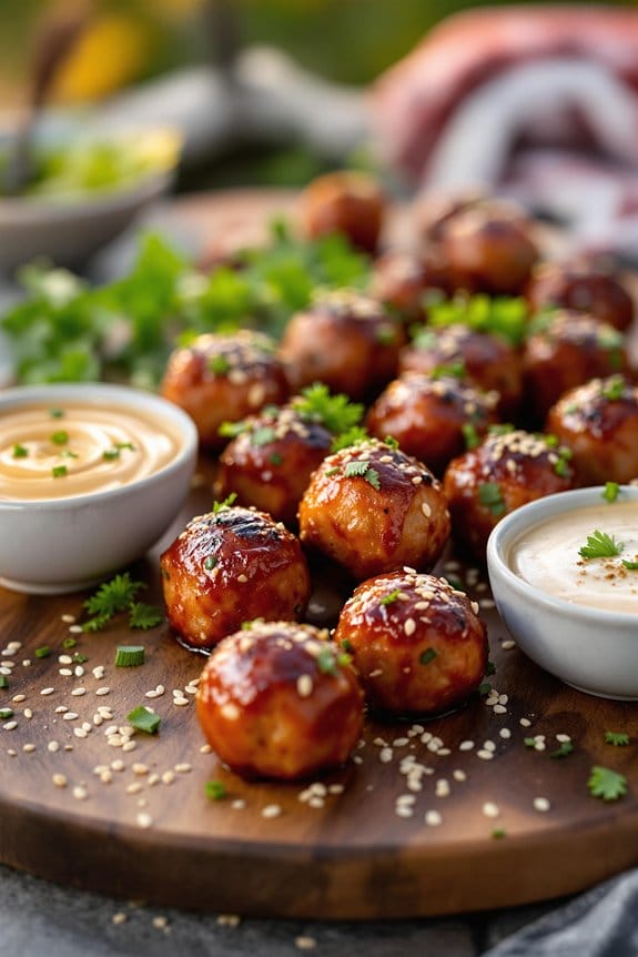 bbq Swedish vegan meatballs