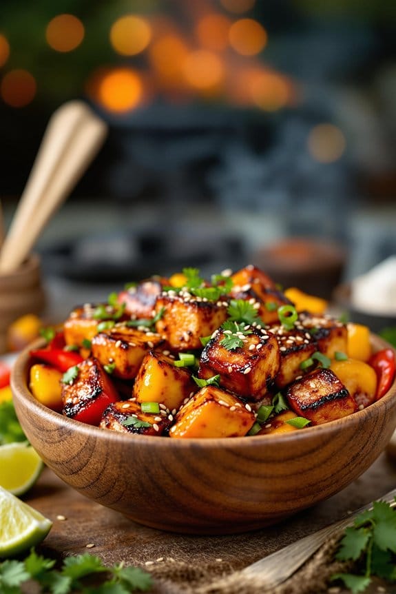 bold flavoursome quick tofu