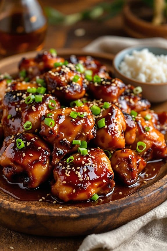 bourbon BBQ sweet chicken