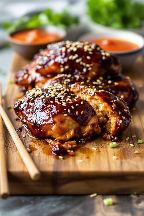 bourbon-infused Asian chicken recipe