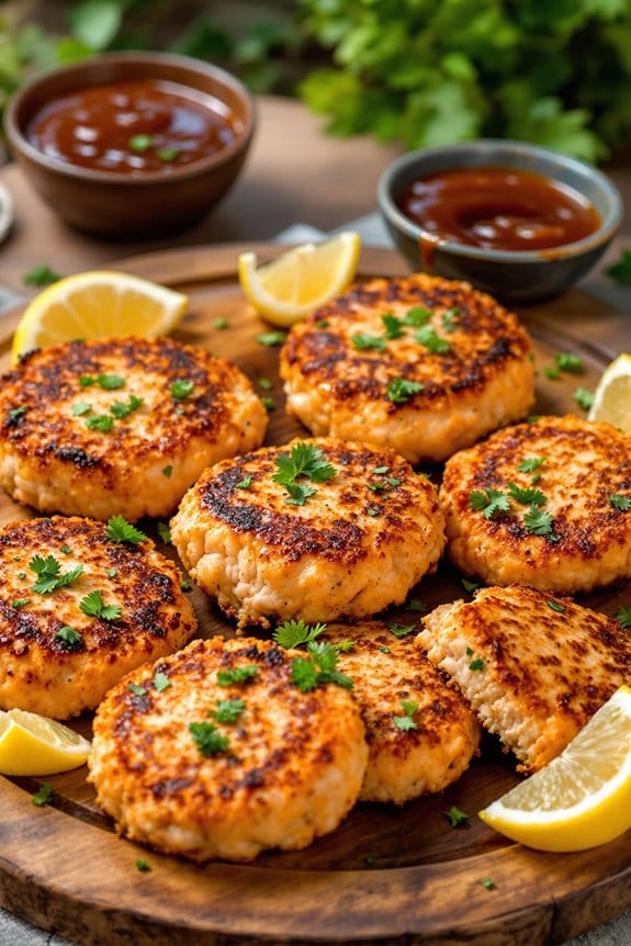 crispy salmon cakes recipe