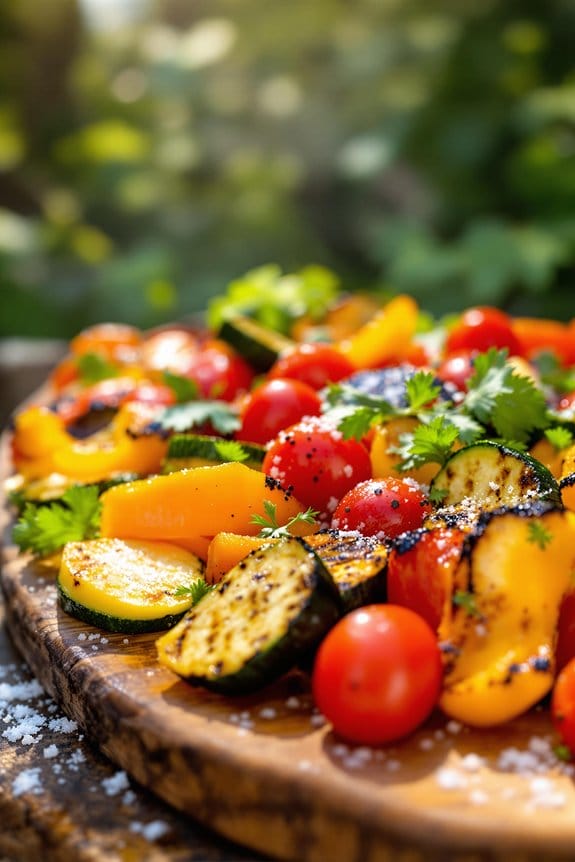 flavourful BBQ veggie delight