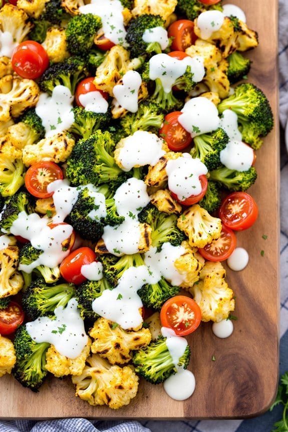 grilled California ranch vegetables
