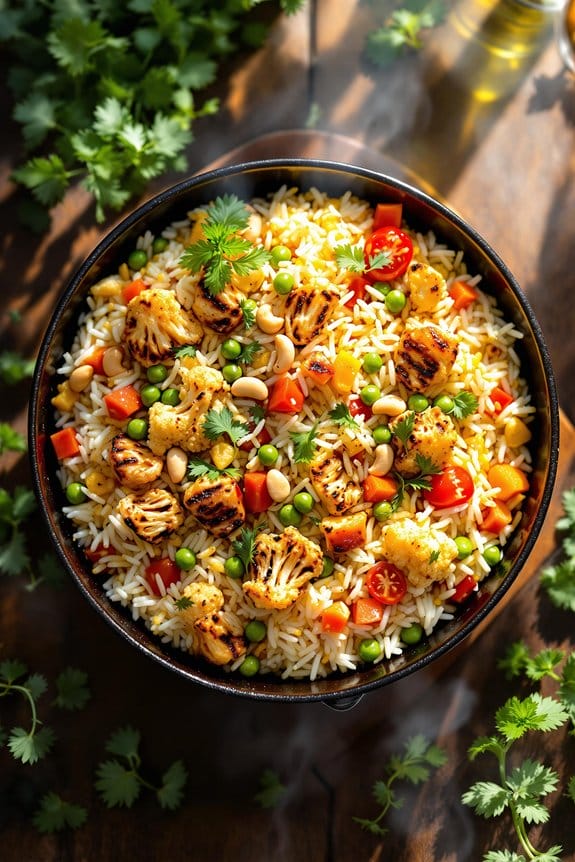 grilled vegetable biryani recipe
