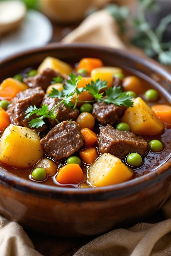 hearty beef and vegetable stew
