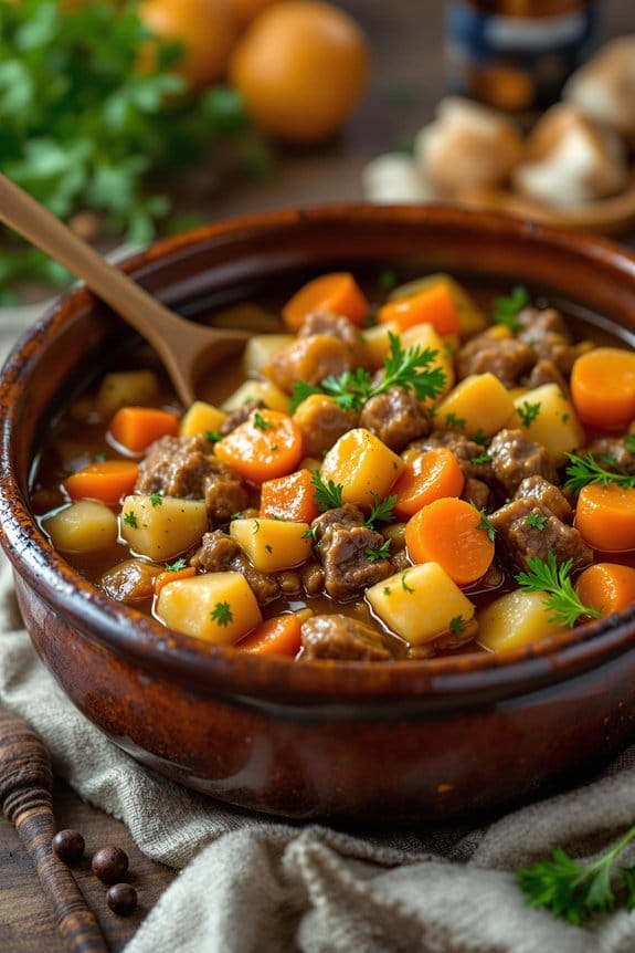 hearty beef potato stew