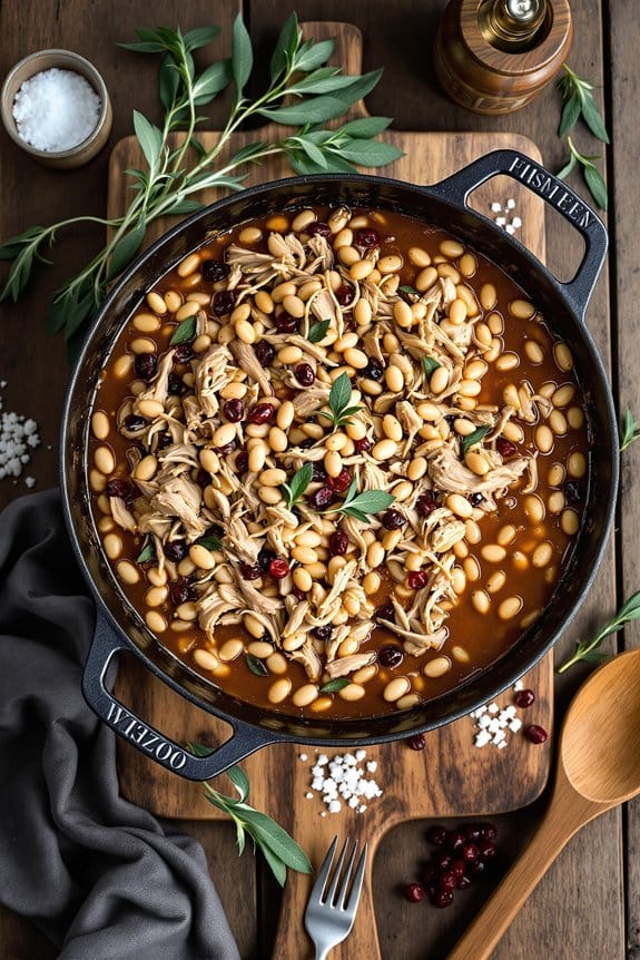 hearty pork and beans