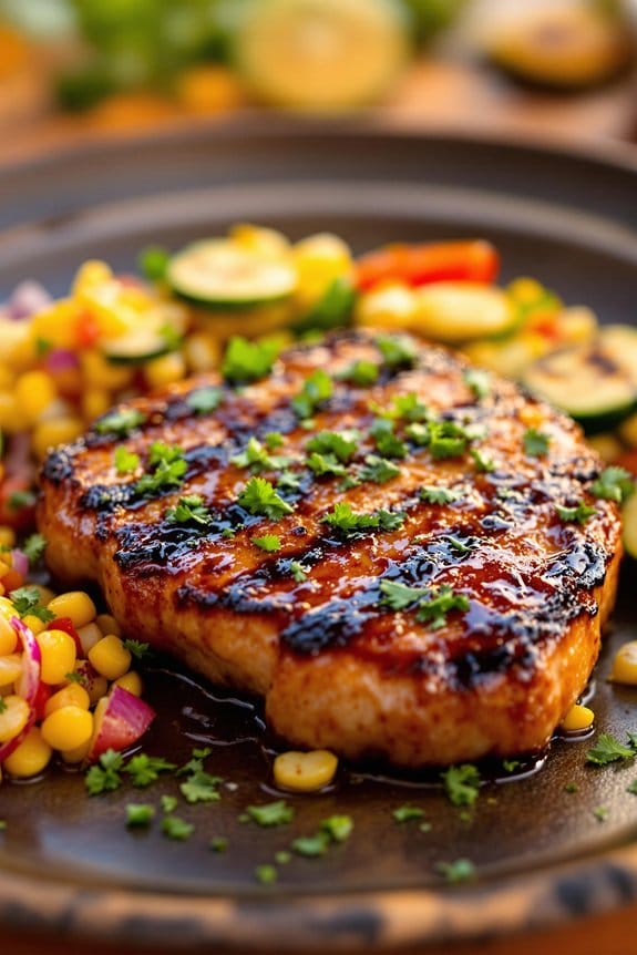 jazz festival pork chops