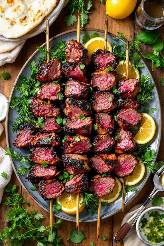 Persian style lamb grilling recipe