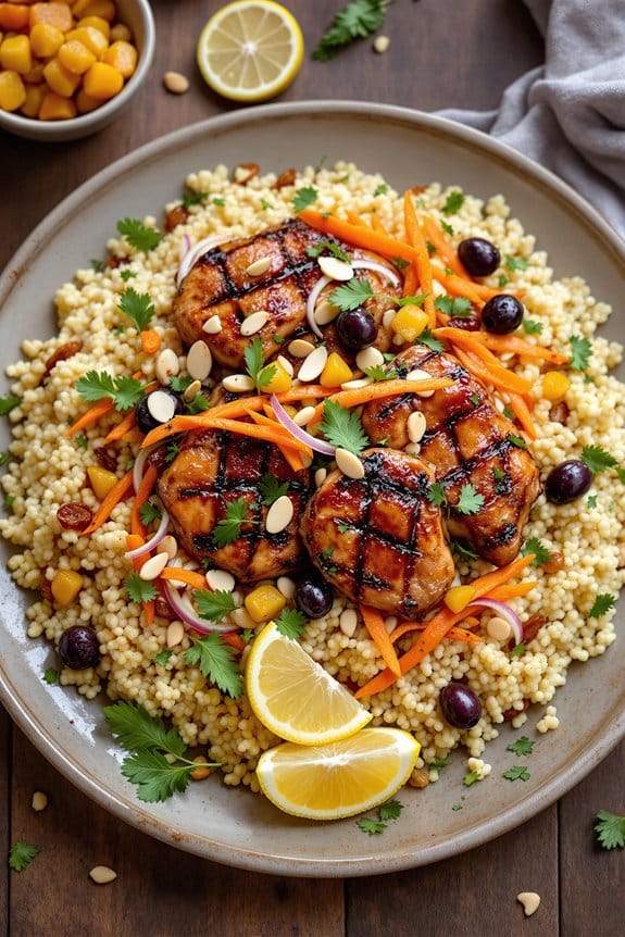 Middle Eastern Chicken Couscous