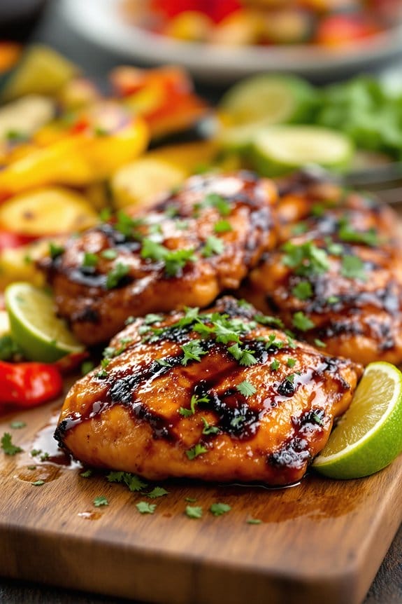 smoky spicy tender chicken