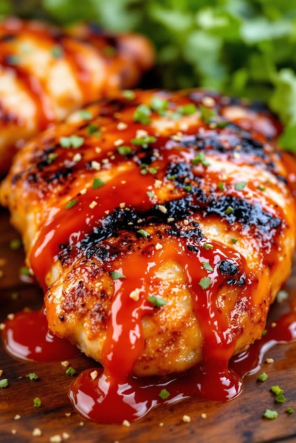 spicy marinated grilled chicken