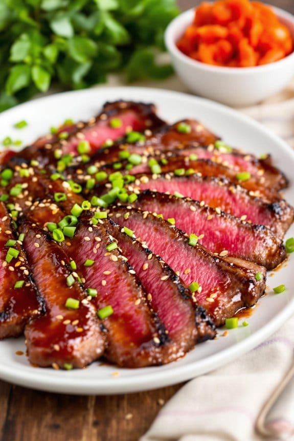 tender Korean barbecue beef ingredients