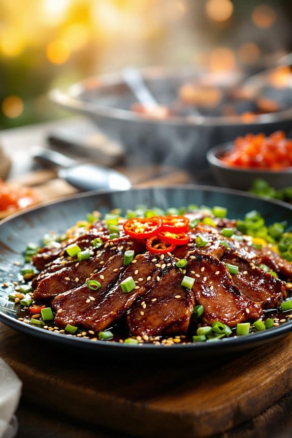 tender slow-cooked Korean beef