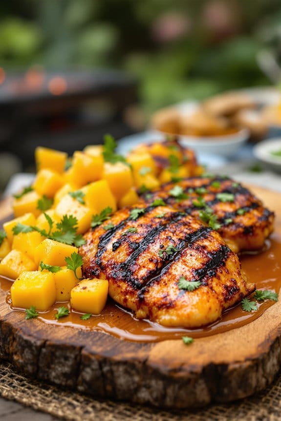 tropical barbecue chicken recipe