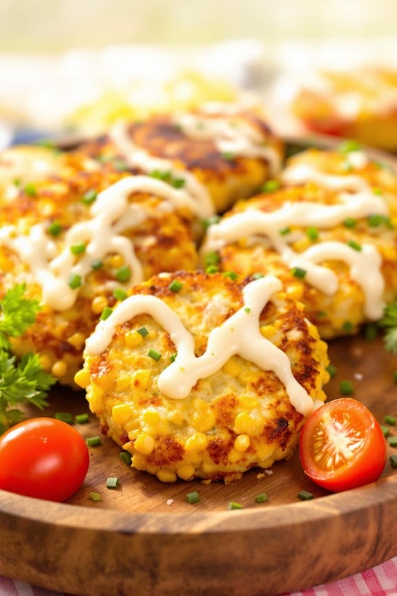tuna cornbread barbecue patties