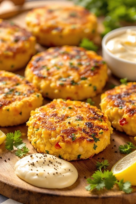 tuna cornbread fritters recipe
