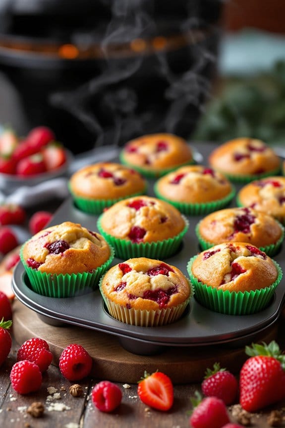 vegan berry muffins recipe
